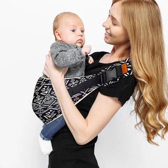 bebe maman face charpe de portage egypte noir
