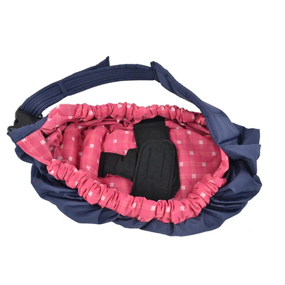 echarpe de portage carreaux rouges