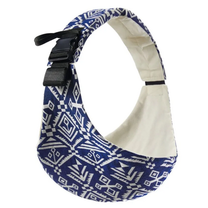 echarpe de portage egypte bleu