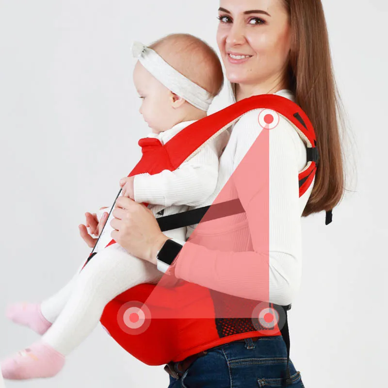 maman bebe plaisir porte bebe rouge