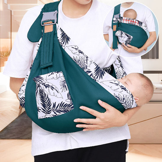 nourrisson endormi echarpe de portage erte