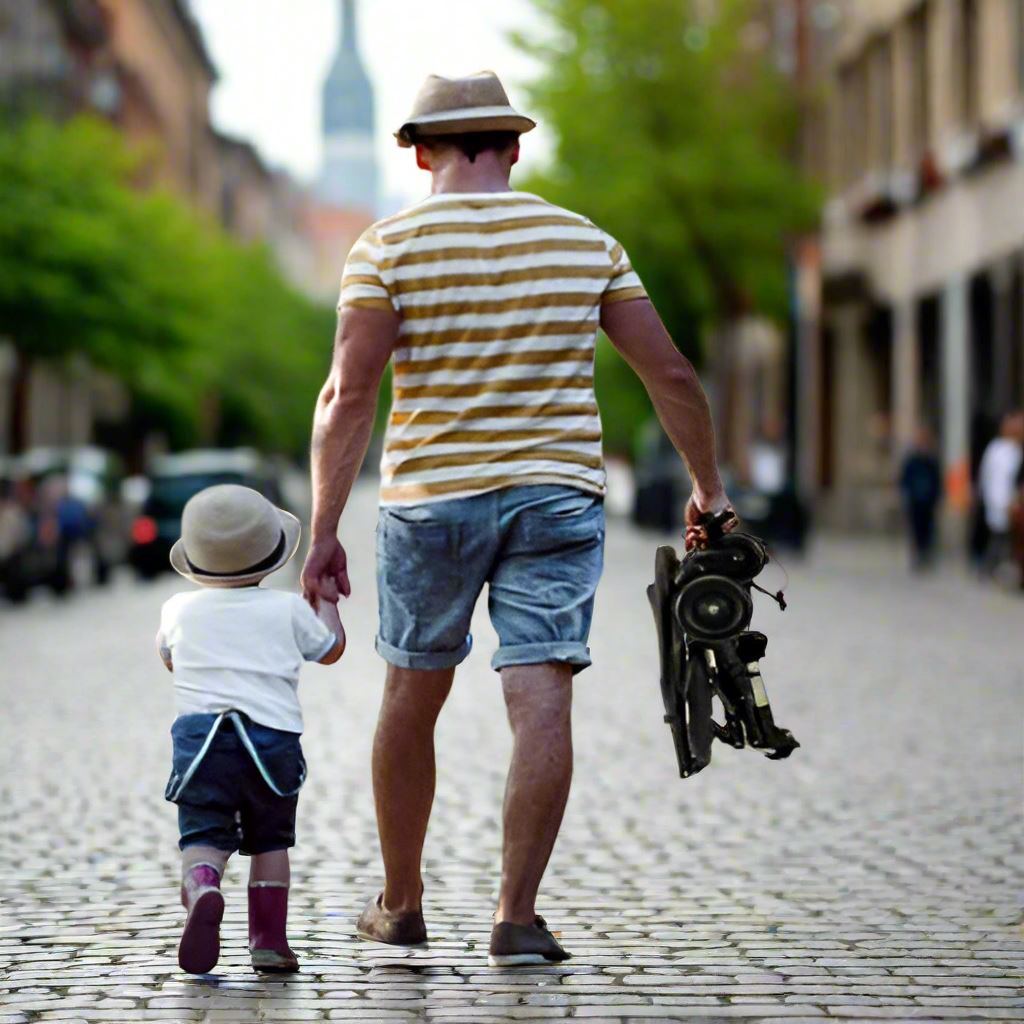 pap enfant promenade poussette travellite plier