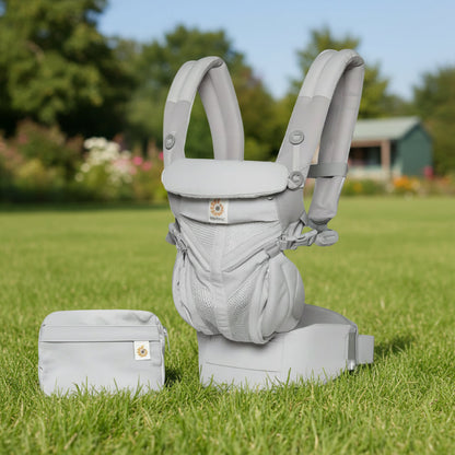 porte bebe gris souris