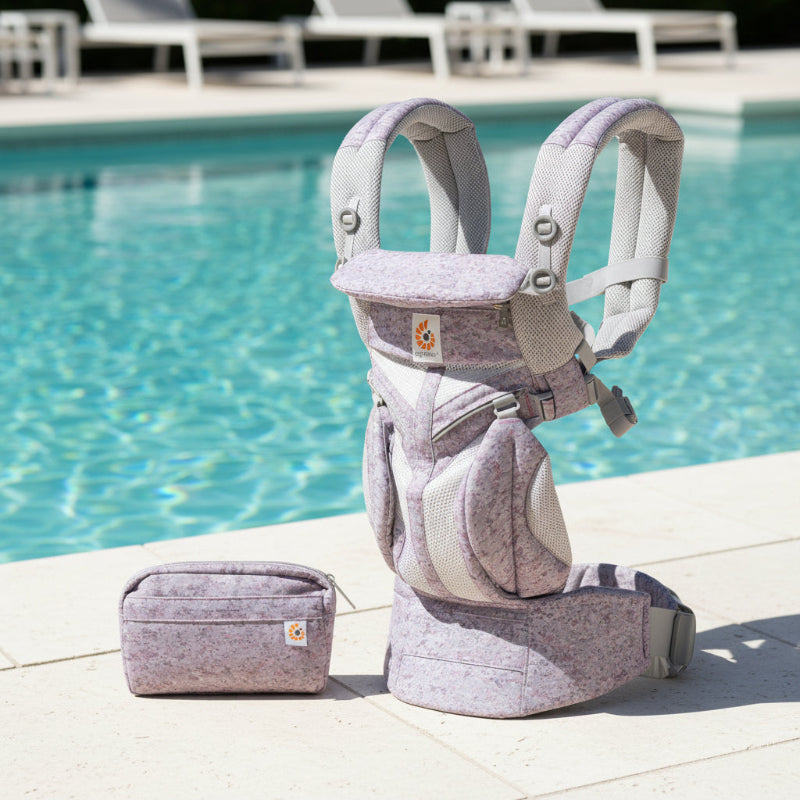 porte bebe lavande piscine