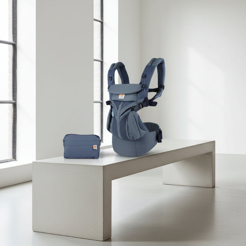 porte bebe sacoche bleu marine