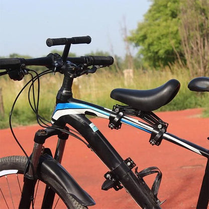Porte bebe velo avant chemin