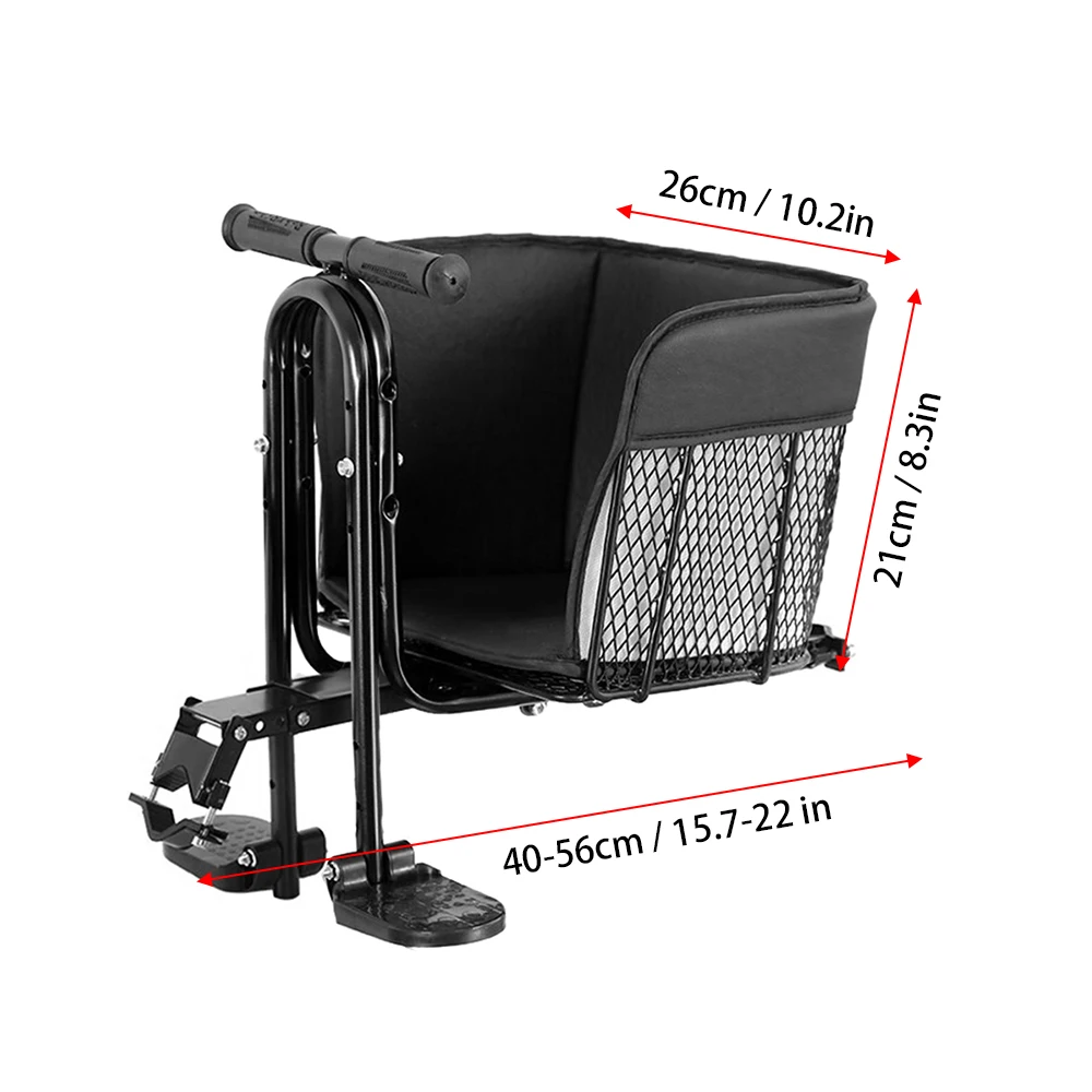 porte bebe velo saufa avant noir
