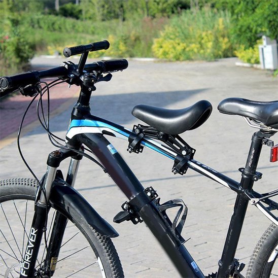 Porte bebe velo sur barre