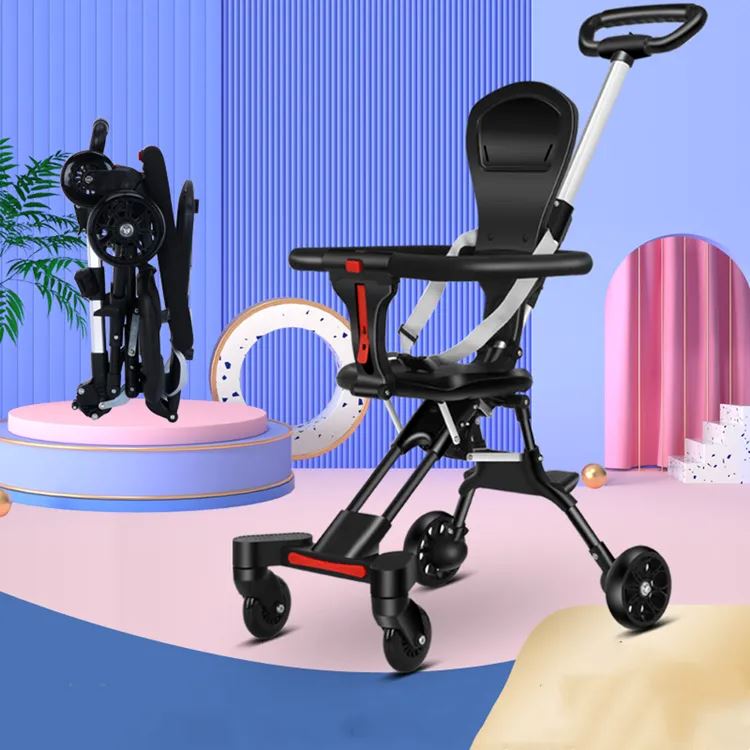 poussette travellite noir et plier