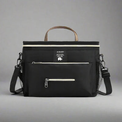 sac a langer face éléphant noir